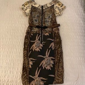 Anthropologie dress- beautifully made with lovely detail. VGUC